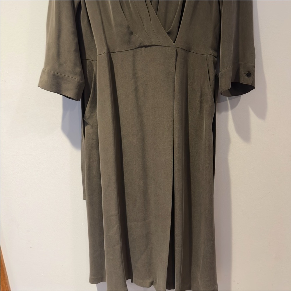 Lafayette 148 New York Matilda Sandwashed Silk Dress - Picture 7 of 9